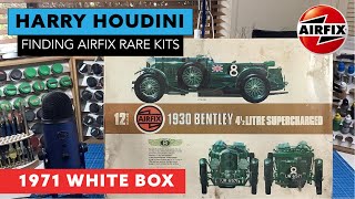 Finding Airfix Rare Kits 1930 Bentley White Box in 1/12th scale Box Open
