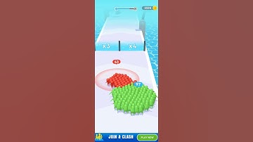 count master crowd runners 3d// level 23- All levels game play Android ios