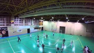 Prueba drone interior baloncesto