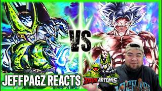 OMG PERFECT CELL GOT HIS @$$ HANDED TO HIM!! LMAO!! | PERFECT CELL VS. MUI GOKU | @DevilArtemis