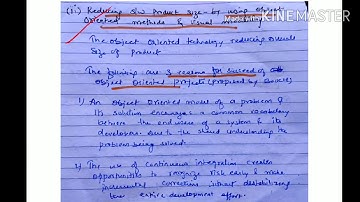 Reducing software product size by object oriented method - lecture 7/ project management