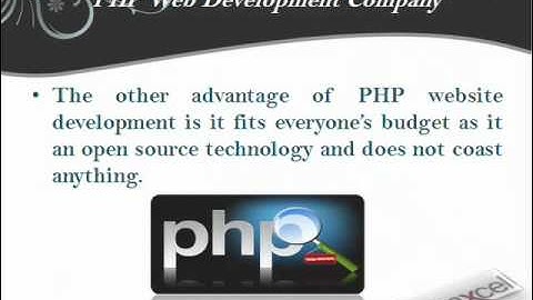 PHP Web Development Company, PHP Web Application Development, PHP WebDevelopment