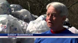 Hundreds helped sort 'Empties for Animals'