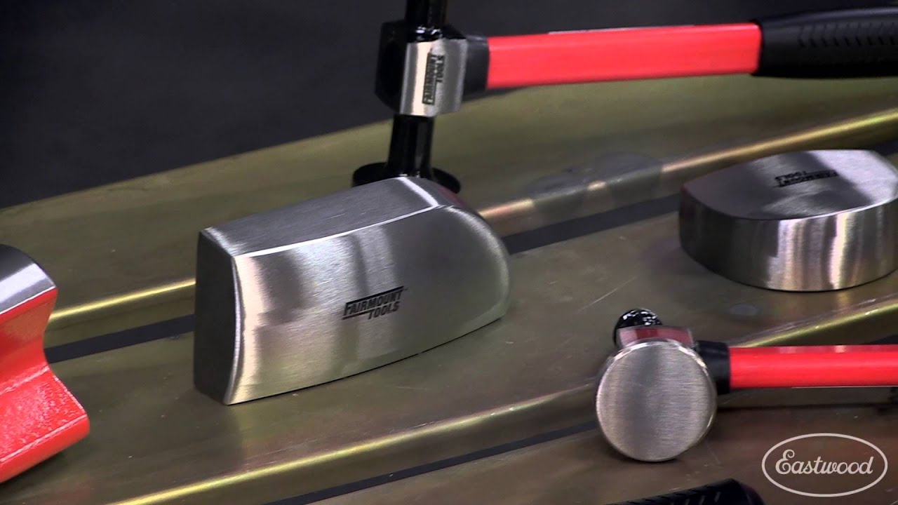 Removing A Dent 6pc Fairmount Hammers and Dollies Set Eastwood YouTube