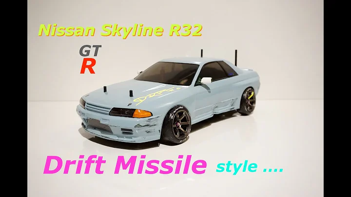 EAC RC Body Build -- Nissan Skyline R32 GTR - Drift Missile