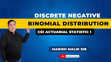 Discrete Negative Binomial Distribution