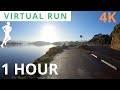 Virtual Running Video 1 Hour | Virtual Running Videos For Treadmill 4K | Virtual Exercise Video.