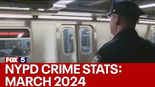 NYPD crime stats: March 2024