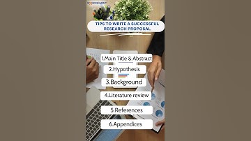 How to write research proposal #shorts #fyp #research #phdstudent