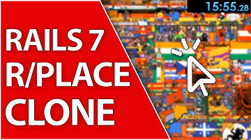 Realtime r/place Clone Speedrun in Ruby on Rails 7
