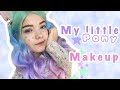 My little pony inspired makeup | Kawaii makeup tutorial|