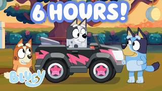 6 HOURS 🔴 Pizza Party Game with Bluey, Bingo, and Muffin! 🍕 💜 ⭐️ | Bluey