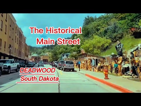 Downtown Deadwood/Historical Main Street/visit South Dakota #travel #tourism#USA