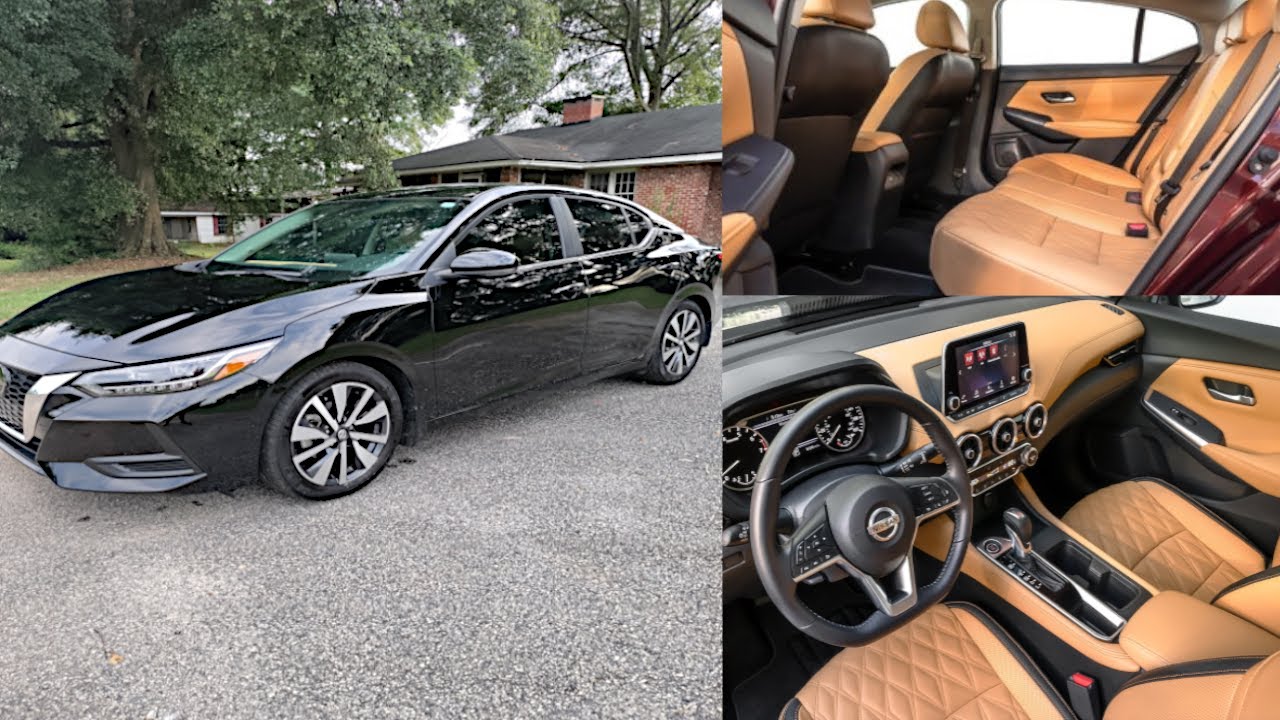 2020 NISSAN SENTRA PEANUT BUTTER INTERIOR FIRST MOD YouTube