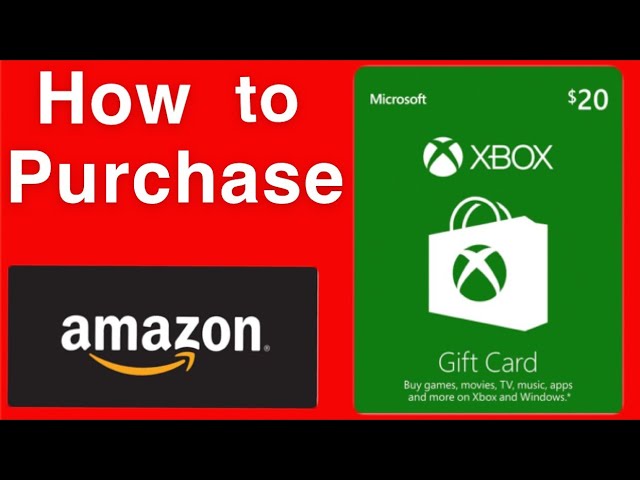 How to Purchase XBOX Gift Cards on Amazon - YouTube