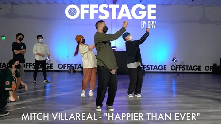 Mitch Villareal Choreography to Happier Than Ever by ASTN at Offstage Dance Studio