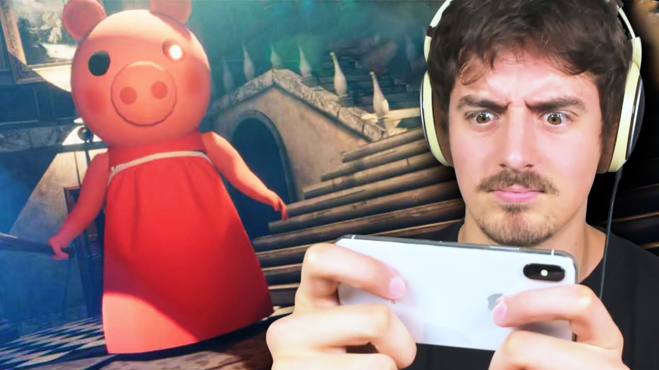 Escape From Pig Piggy Iphone Ripoff Youtube - denis roblox piggy roblox