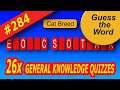 26 Guess The Word Quizzes, General Knowledge Quiz, Brain Training, Guess The Word In 10 Sec.