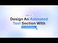 How to Add Animated Text Effects in Elementor | OneClickBlocks Widget