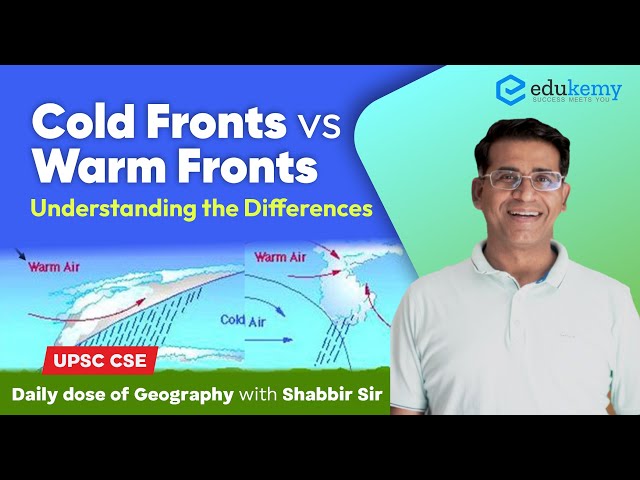 Types Of Fronts Upsc