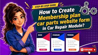 How to Build a Membership Plan Form for Car Parts Website in Odoo ERP screenshot 3