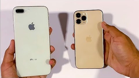 Iphone 11 pro vs IPhone 8 Plus - Speed Test!!