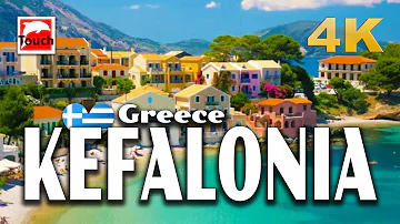 KEFALONIA (Cephalonia, Κεφαλλονιά), Greece ► 87 min. 4K Travel in Ancient Greece #TouchGreece