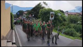 Campo scuola alpini   CORTEO