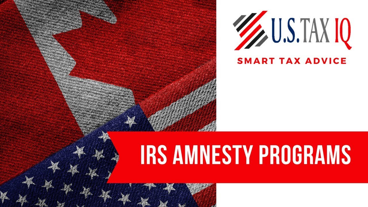 IRS Amnesty Programs YouTube