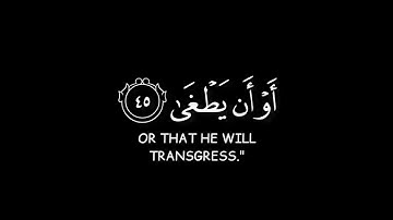 سورة طـٰه - آية ٤٥ - ٤٦القارئ | شريف مصطفى