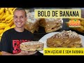 EMAGREÇA COM BOLO DE BANANA - SEM FARINHA, SEM AÇÚCAR, CRU, VEG! SAUDAVEL DETOX
