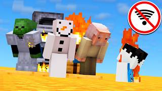 We Tried Minecraft's Rising Lava Mod on 1000 Ping...