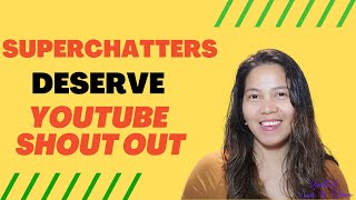 YOUTUBE SHOUT OUT VIDEO FOR THE SUPERCHATTERS