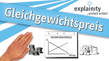 Was ist ein Gleichgewichtspreis Beispiel?