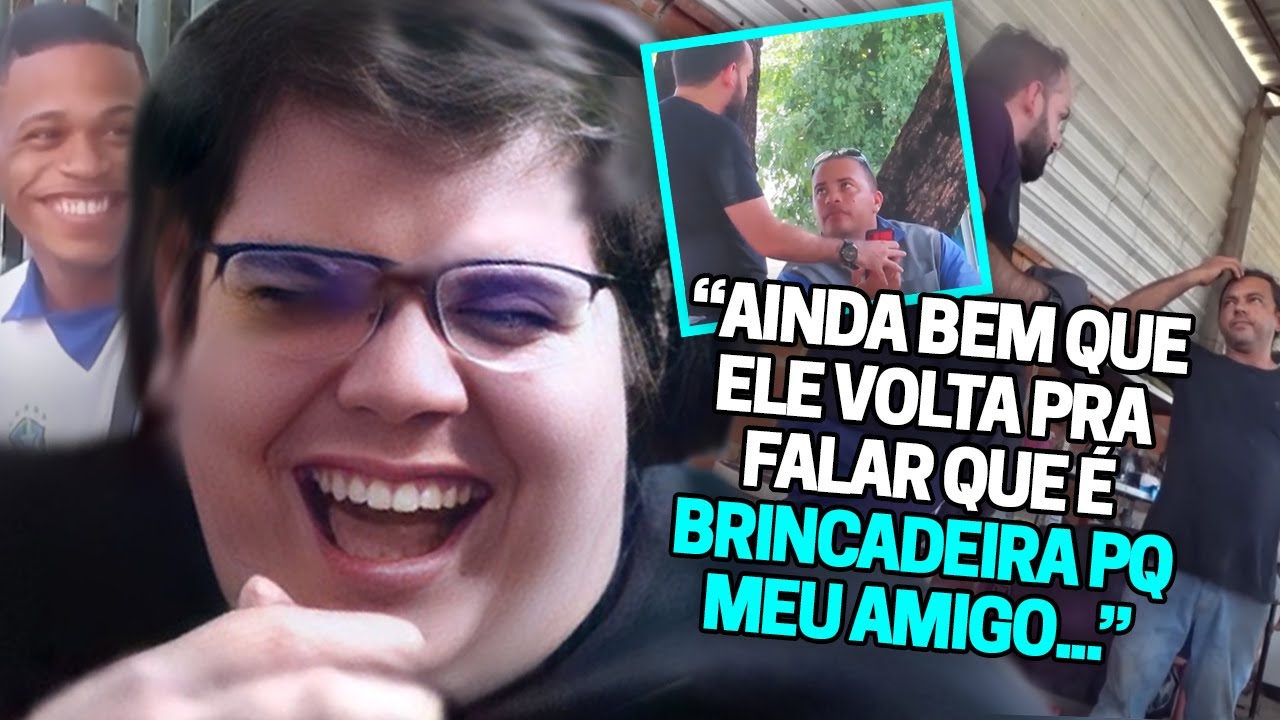 CASIMIRO REAGE: IRRITANDO ESTRANHOS NA RUA E MUDANDO A VOZ - MANDE A SUA #246 | Cortes do Casimito
