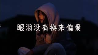 於晚晚 | 眼淚沒有換來偏愛 『我的眼淚全部都是你給過的傷害，我說的愛你裝作不明白』【高音質 動態歌詞/PinyinLyrics】