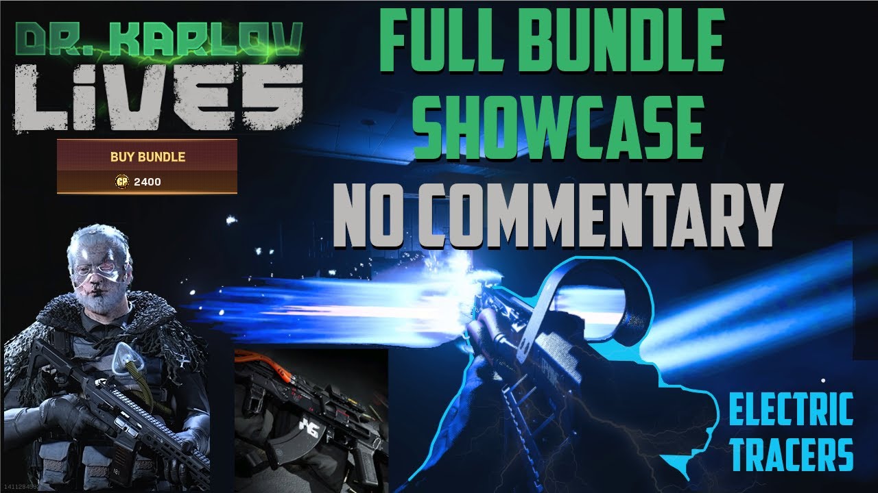 Call Of Duty: Modern Warfare: Dr. Karlov Lives Bundle Full Showcase!