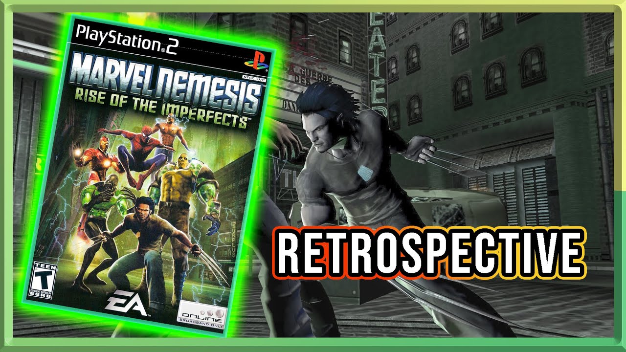 Marvel Nemesis Rise Of The Imperfects Playstation 2 PS2 