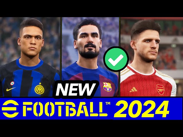 NEW eFootball 2024 Coming Soon! - Career Mode? & Full Details 