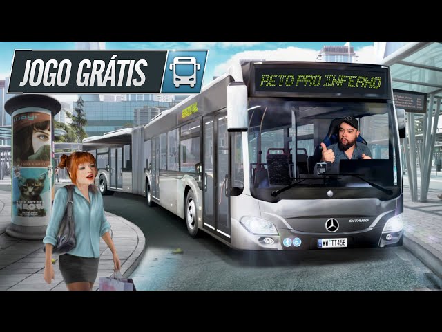 ATÉ NO JOGO O NEGOCIO ESTÁ FEIO #02 - BUS SIMULATOR 2021 (VOLANTE