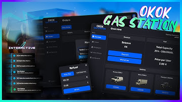 okokGasStation - The Most Realistic Fuel System for FiveM