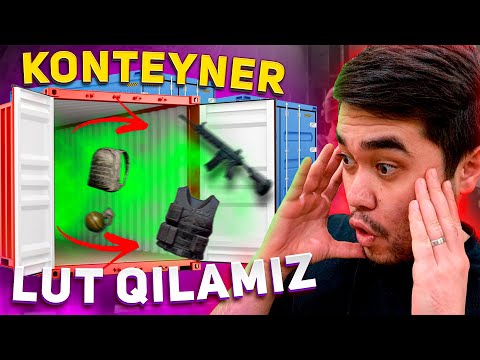 PUBG MOBILE - FAQAT KONTEYNER LUT QILDIM QIYIN CHALLENGE