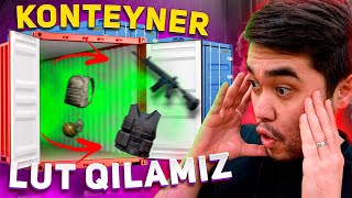 PUBG MOBILE - FAQAT KONTEYNER LUT QILDIM QIYIN CHALLENGE