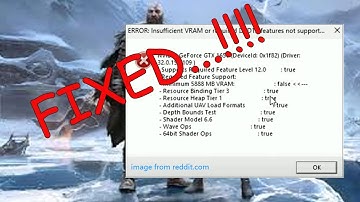 sFix God of War Ragnarok Insufficient VRAM or Required D3D12 Error