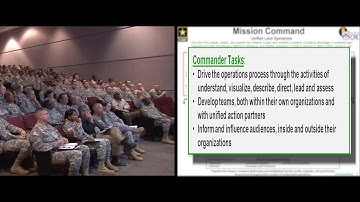 LPD - LTG Perkins - Mission Command "What Are You For vs What is Your Unit For?"