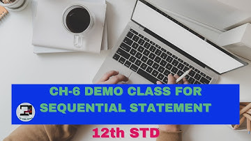 #cswithmona #pythonintamil #12thstd CH-6 DEMO CLASS -SEQUENTIAL STATEMENT OF CONTROL STRUCTURES