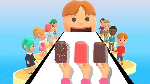 Popsicle stack  - all levels mobile game ios,Android trailer update gameplay walktrthough #1
