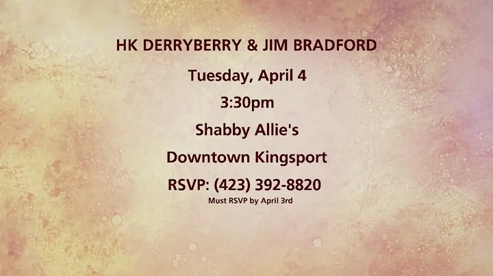 HK Derryberry And Jim Bradford