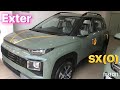 Hyundai exter sx (O) connect Ranger khaki| @Autolane10 | new on road price after gst benefits | 