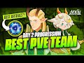 My strongest song of strife pve team build  2 days progressionafk journey